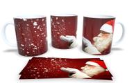 Canecas de Porcelana Personalizadas Papai Noel 3