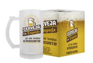 Canecas De Vidro Cerveja chopp 500ml frase: Cerveja é a resposta, só não lembro a pergunta!