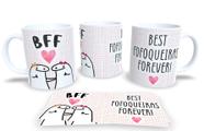 Canecas Personalizadas Flork Romanticas - Estampa Sublimada