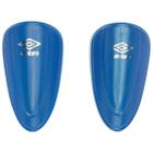 Caneleira Umbro Protection St - Azul Royal e Prata