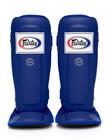 Caneleiras Fairtex SP3 Muay Thai para homens, mulheres e crianças, azul M