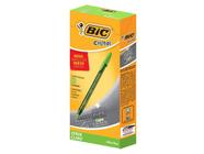 Caneta 0.7Mm Cristal Ultra Fina Fashion Verde 12Un Bic