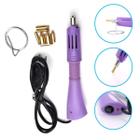 Caneta Aplicadora de Strass Hotfix Bivolt Com 7 Pontas Roxo
