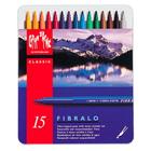 Caneta Aquarelável Fibralo Caran D'Ache Com 15 Cores - Caran Dache