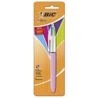 Caneta Bic 4 Cores Esferográfica 1.0 Mm Rosa