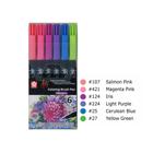 Caneta Brush Pen Sakura Koi Flowers 06 Cores