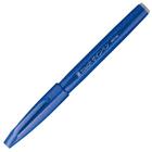 Caneta Brush Sign Pen Pentel Azul SES15C-C