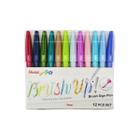 Caneta Brush Sing Pen Pentel com 12 Cores