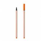 Caneta Compactor 0.4mm microline laranja