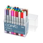 Caneta Copic Marcador Ciao 36 Cores Set e Ponta Dupla