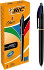 Caneta esferográfica BIC 4 Colours Pro Assorted 902129 de ponta média