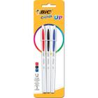 Caneta Esferografica Cristal UP AZ+PT+VM - BIC