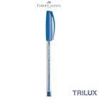 Caneta Esferográfica Trilux Colors 1.0mm azul claro - Faber-Castell