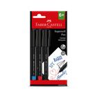 Caneta Faber Castell Super Soft Pen Ponta 1.0mm 3 Cores 