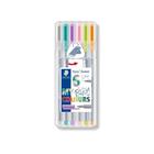 Caneta Fineliner Staedtler Triplus Pastel 06 Cores