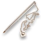 Caneta Fixa Com Corrente Base Comum - Fejova