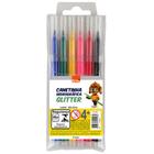 Caneta Hidrografica Glitter 6 Cores CA8000 Brw