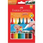 Caneta Hidrografica Jumbo Triangular 6 Cores - FABER-CASTELL