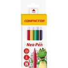 Caneta Hidrografica NEO-PEN Mirim 06 Cores - Compactor