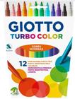 Caneta Hidrográfica Turbo Color Com 12 Cores Giotto - CANSON