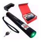 Caneta Laser Pointer 303 Com Chave Laser Verde Alcance 50km