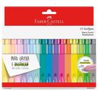 Caneta Marca Texto 15 Cores Grifpen Faber Castell