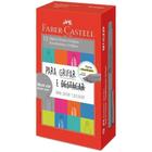 Caneta Marca Texto Grifpen Cinza Faber-Castell Cx.C/12