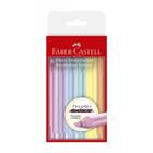 Caneta Marca Texto Pastel Grifpen Faber Castell - Estojo Com 6 Cores - Faber-castell