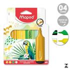 Caneta Marca Texto Tropical C/4 Cores Ponta 1-5Mm Maped