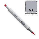 Caneta Marcador Copic Ciao Ponta Dupla Cor Cool Gray 3