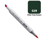 Caneta Marcador Copic Ciao Ponta Dupla Cor Pine Tree Green