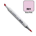 Caneta Marcador Copic Ciao Ponta Dupla Cor Rose Pink