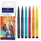 Caneta Marcador Pitt Faber Castell Manga Shonen Set