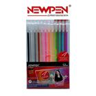 Caneta Newpen Gel Hashi 12Un.