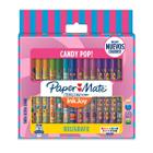 Caneta Paper Mate Km100 Candy Pop com 16 unidades