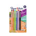 Caneta Perfumada Flair Média 0.7mm Scented 12 Cores Paper Mate