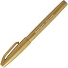 Caneta Pincel Brush Sign Pen Amarelo Ocre - PENTEL