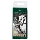 Caneta Pitt Artist Faber Castell Black 6 Canetas