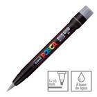 Caneta Posca Marcador Brush Uni-Ball PCF-350 Prata 26