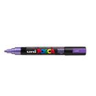 Caneta Posca Uni-Ball Pc-5M 1.8Mm-2.5Mm Violeta Metálico - Uni Ball