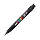 Caneta Posca Uni Ball Pcf-350 Brush Pen Preto