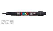 Caneta Posca Uni Ball PCF-350 Ponta Pincel em Poliéster 0,1 à 10 mm - Cor: Black