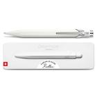 Caneta Roller Caran d'Ache 849 Branco Acetinado com Estojo 846.502