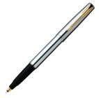 Caneta Rollerball Parker Frontier Aço Com Dourado