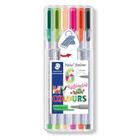 Caneta Staedtler Triplus Fineliner 0.3mm Watermelon 6 Cores