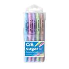 Caneta Sugar Rt C/5 Cores Cis