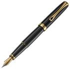 Caneta Tinteiro Diplomat Excellence A2 Black Lacquer Gt