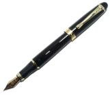 Caneta Tinteiro Jinhao X450 Preto Brilhante Gt