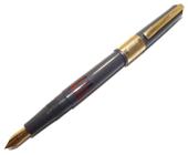 Caneta Tinteiro Mebsons Vintage 356 Eyedropper Cinza F