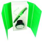 Caneta Tinteiro Pelikan Duo M205 Shiny Green Edição Especial